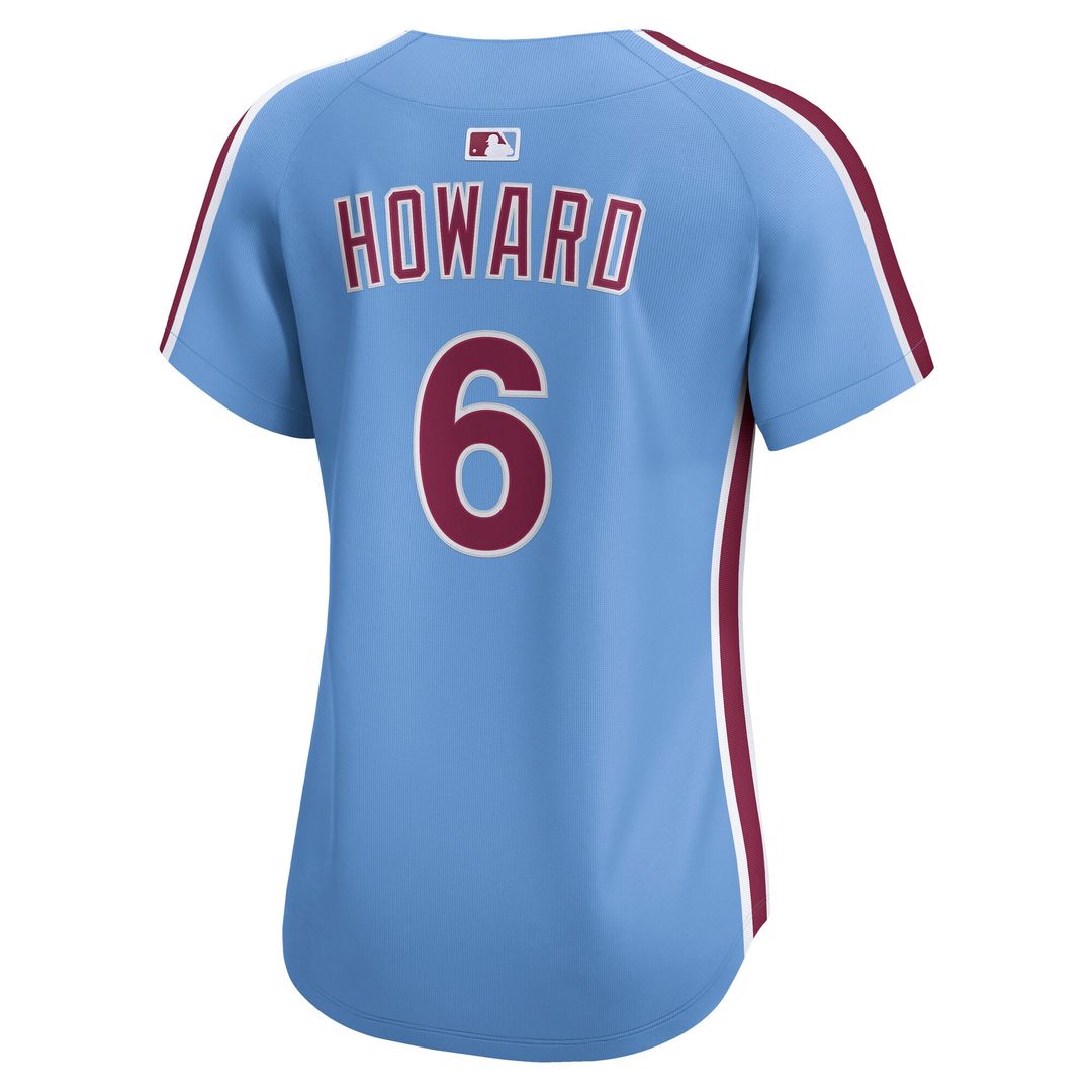 Philadelphia Phillies Ryan Howard Nike Women's Alternate 2 Limited Jersey – Cream