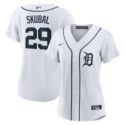 Detroit Tigers Tarik Skubal Nike Women's Home Replica Player Jersey - White