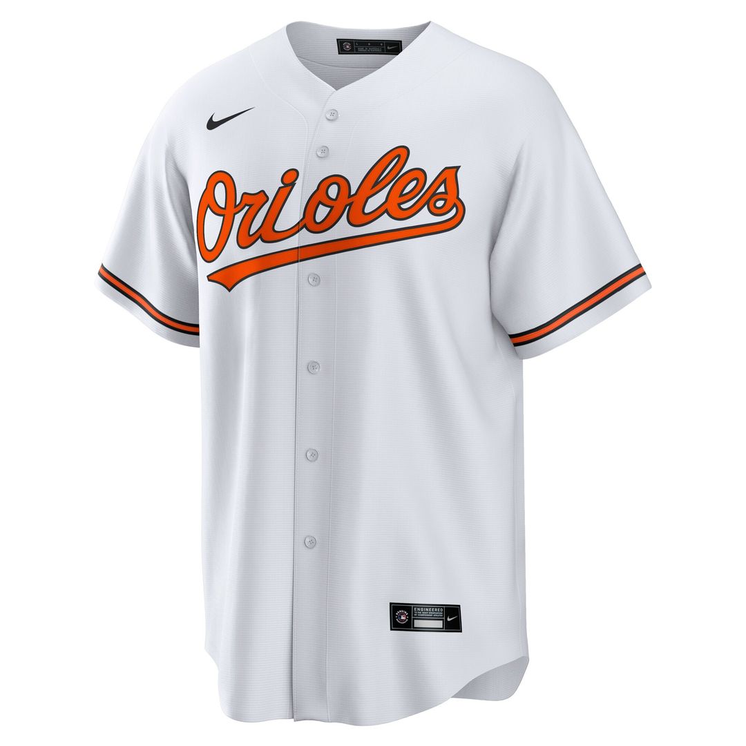 Baltimore Orioles Adley Rutschman Nike Replica Player Jersey - White