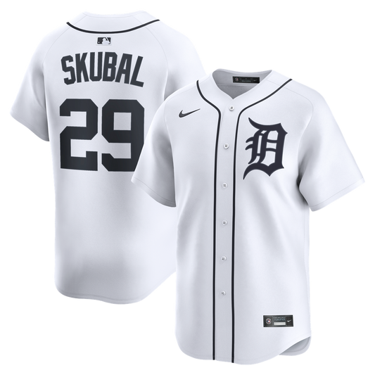 Detroit Tigers Tarik Skubal Nike Home Limited Player Jersey - White