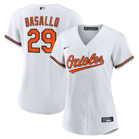 Baltimore Orioles Samuel Basallo Nike Women's Replica Player Jersey - White