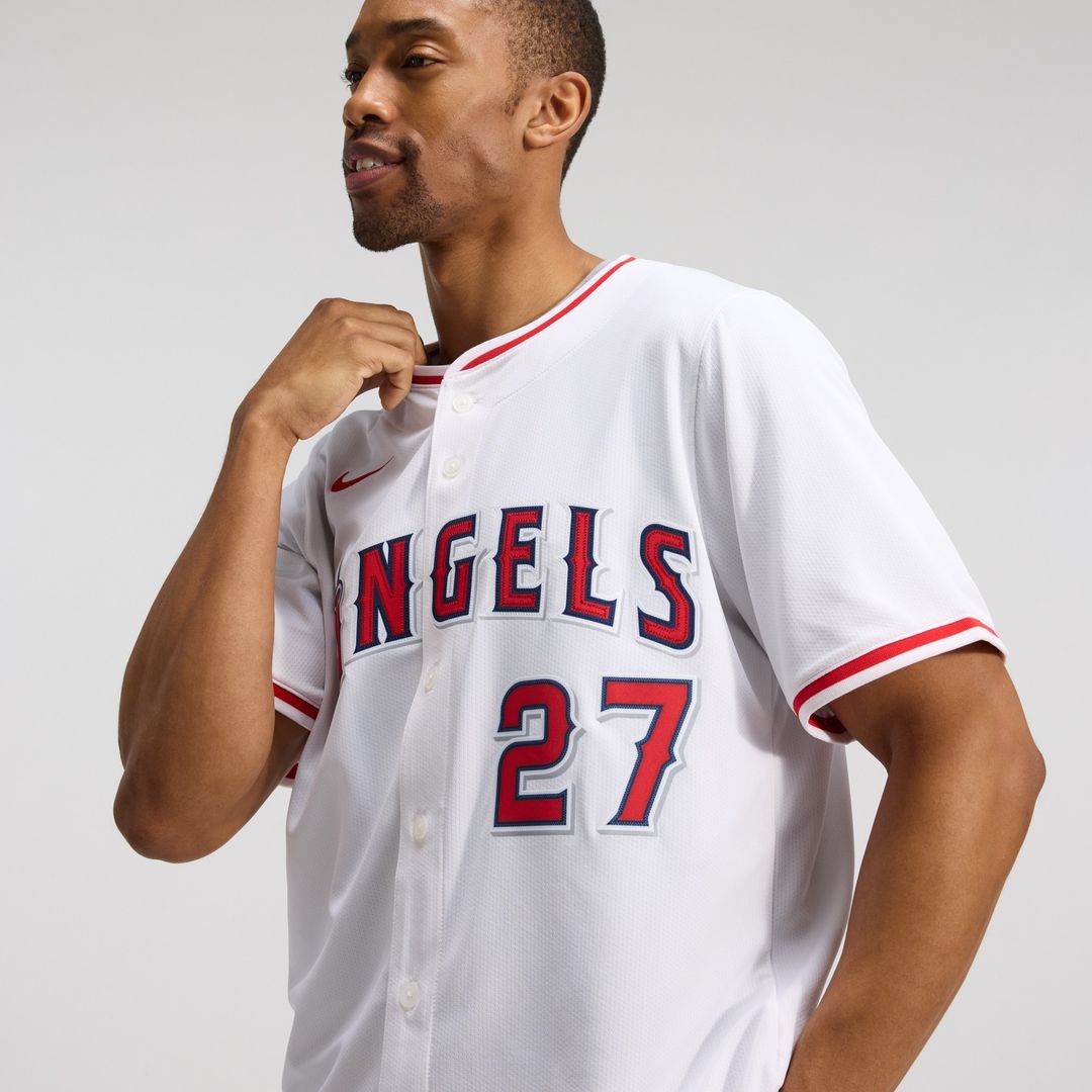 Los Angeles Angels Mike Trout Nike Alternate Limited Player Jersey - Red
