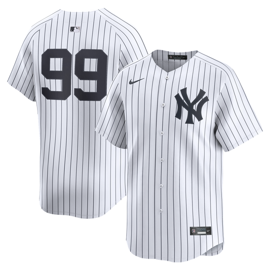 New York Yankees Aaron Judge Nike Home Limited Player Jersey - White
