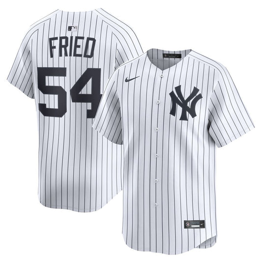 New York Yankees Max Fried Nike Home Limited Player Jersey - White