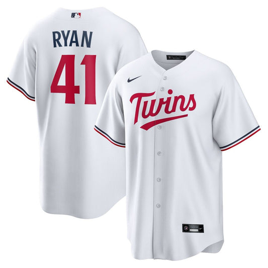 Minnesota Twins Joe Ryan Nike Home Replica Player Jersey - White