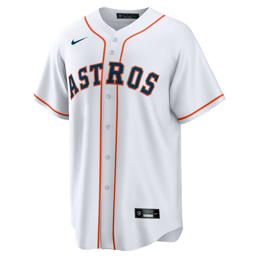 Houston Astros Yainer Diaz Nike Home Replica Jersey - White