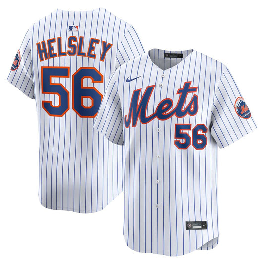 New York Mets Ryan Helsley Nike Home Limited Player Jersey - White