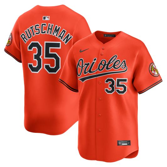 Baltimore Orioles Adley Rutschman Nike 2nd Alternate Limited Player Jersey - Orange