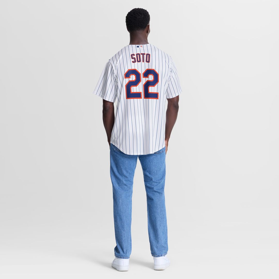 New York Mets Juan Soto Nike Home Replica Jersey - White