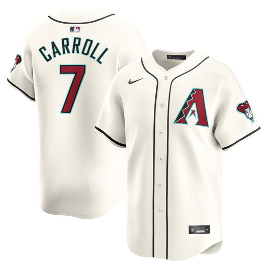 Arizona Diamondbacks Corbin Carroll Nike Home Limited Player Jersey - White