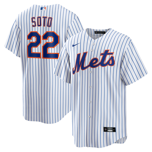 New York Mets Juan Soto Nike Home Replica Player Jersey - White