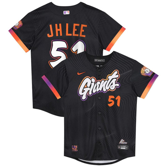 San Francisco Giants Jung Hoo Lee Nike Preschool 2025 City Connect Limited Player Jersey - Anthracite