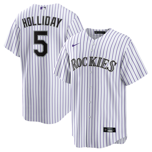 Colorado Rockies Matt Holliday Nike Home Retired Player Replica Jersey - White