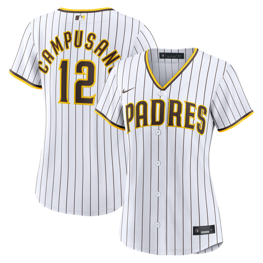 San Diego Padres Luis Campusano Nike Women's Home Replica Jersey - White