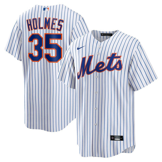 New York Mets Clay Holmes Nike Home Replica Jersey - White
