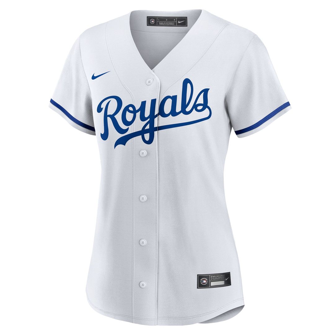 Kansas City Royals Kyle Isbel Nike Women's Home Replica Jersey - White