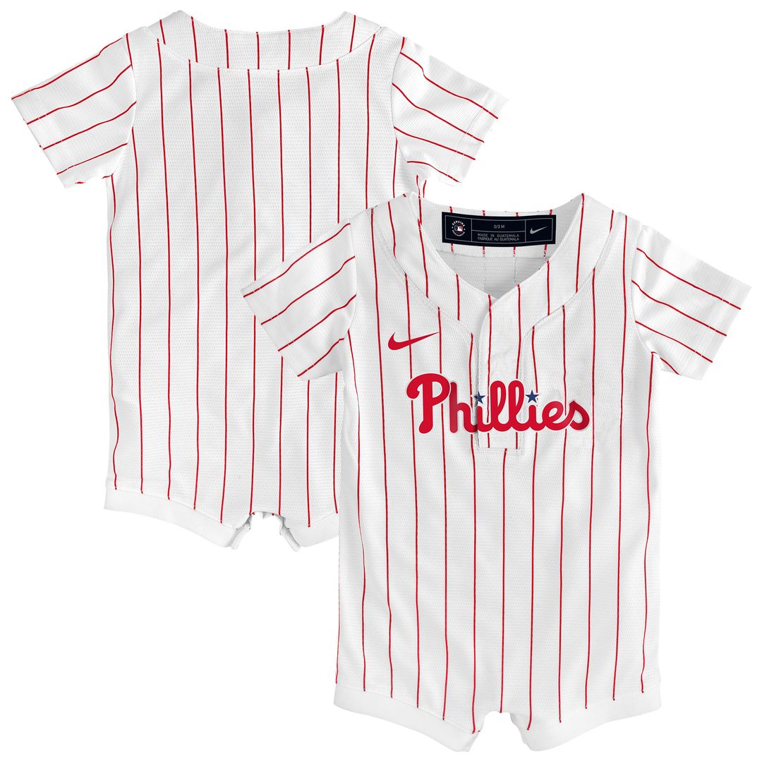 Philadelphia Phillies Nike Newborn Alternate Replica Romper Jersey - Light Blue