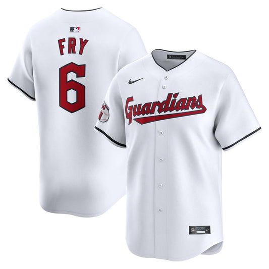 Cleveland Guardians David Fry Nike Home Limited Player Jersey - White