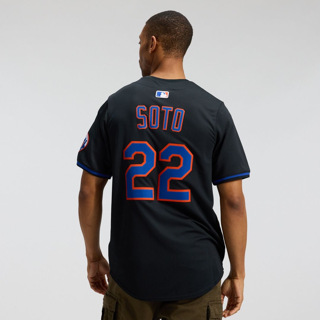 New York Mets Juan Soto Nike Alternate Limited Player Jersey - Black