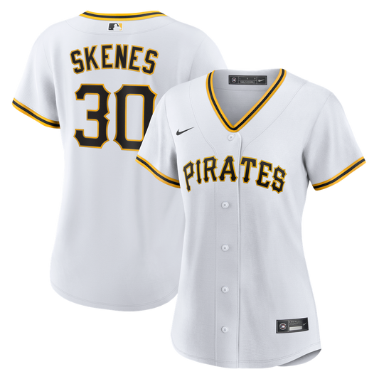 Pittsburgh Pirates Paul Skenes Nike Women's Home Replica Player Jersey - White